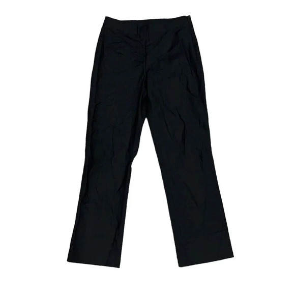Nic & Zoe Black Straight Leg Crop Trousers 2 - Picture 1 of 3